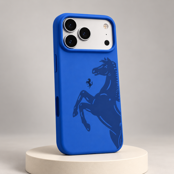 Luxury Horse Embossed Matte Protective Phone Case