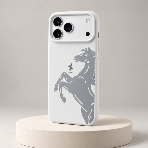 Luxury Horse Embossed Matte Protective Phone Case