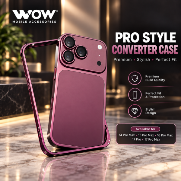 Premium Pro-Style Converter Case for iPhone