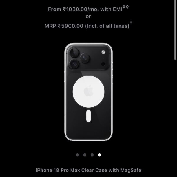 Premium Clear MagSafe Case for iPhone